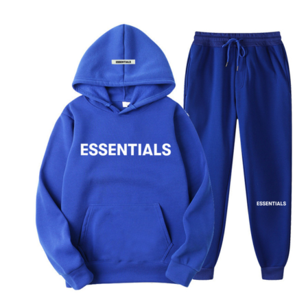 Essential Spring Hooded Blue Tracksuit