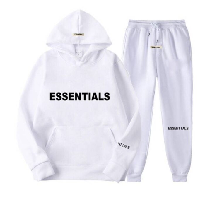 Essential Fear Of God White Tracksuit