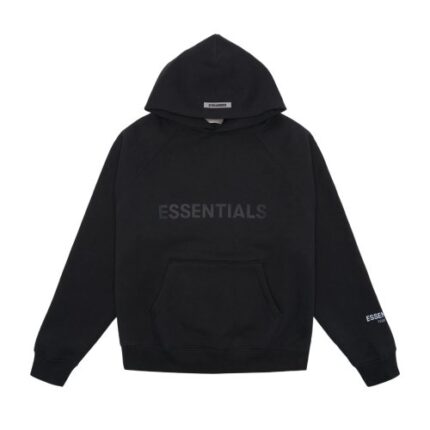 Fear of God Essentials Pullover Black Hoodie
