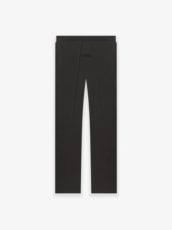New Essentials Waffle Relaxed Sweatpant Off Black