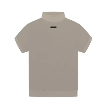New Fear of God Essentials Inside Out Mock Neck T-Shirt